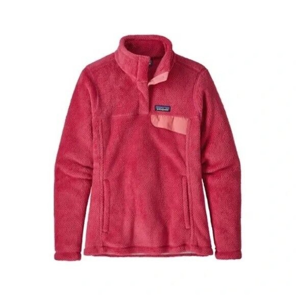 Patagonia Other - Patagonia Re-Tool 1/4 Snap-T Pullover Fleece Red Girl's Size XXL 10-12 H14209